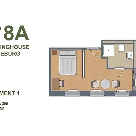 01 No 8a Boardinghouse Daire Lüneburg